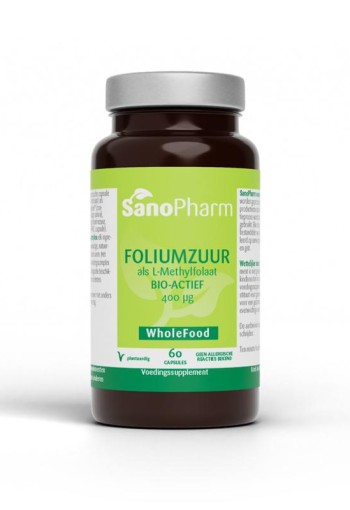 Sanopharm Foliumzuur 400 mcg (60 Capsules)