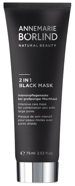 Borlind Masker skin & pore black 2-in-1 (75 Milliliter)