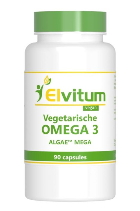Elvitum Omega 3 vegetarisch (90 Vegetarische capsules)