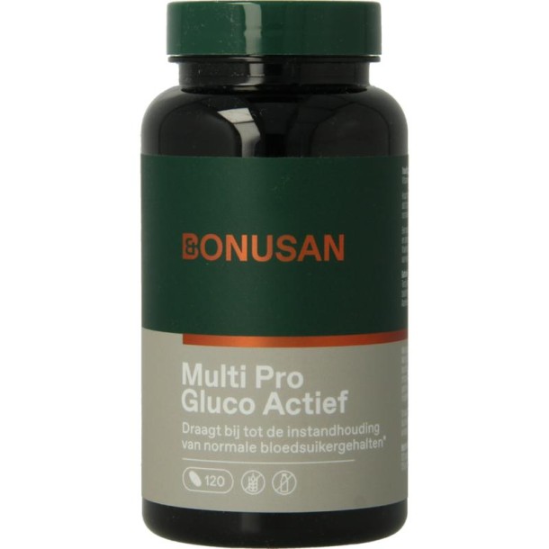 Bonusan Multi pro gluco actief (120 Tabletten)