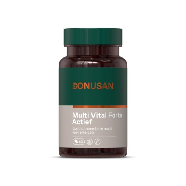Bonusan Multi vital forte actief (60 Tabletten)