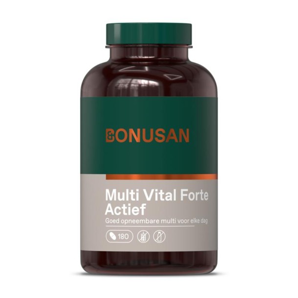 Bonusan Multi vital forte actief (180 Tabletten)