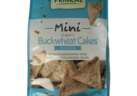 Primeal Mini boekweitcrackers naturel bio (100 Gram)