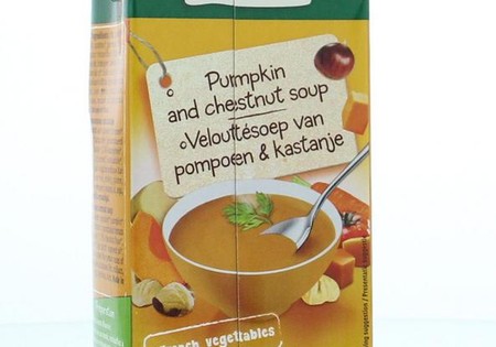 Primeal Veloute gebonden soep pompoen kastanje bio (330 Milliliter)