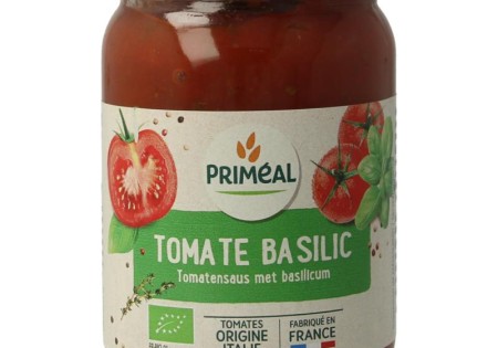 Primeal Pastasaus tomaten basilicum bio (200 Gram)