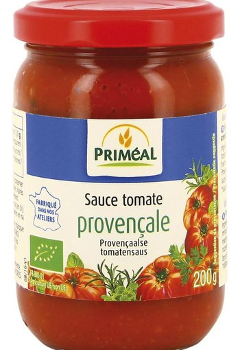 Primeal Tomatensaus Provencaalse stijl bio (200 Gram)