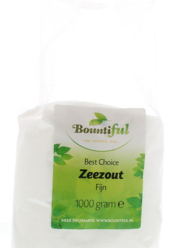 Bountiful Zeezout fijn (1 Kilogram)