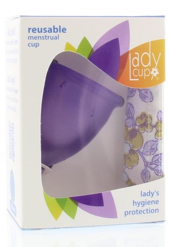 Ladycup Menstruatie cup lilac maat L (1 Stuks)