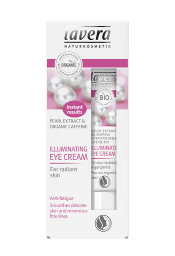 Lavera Oogcreme/eye cream illuminating bio EN (15 Milliliter)