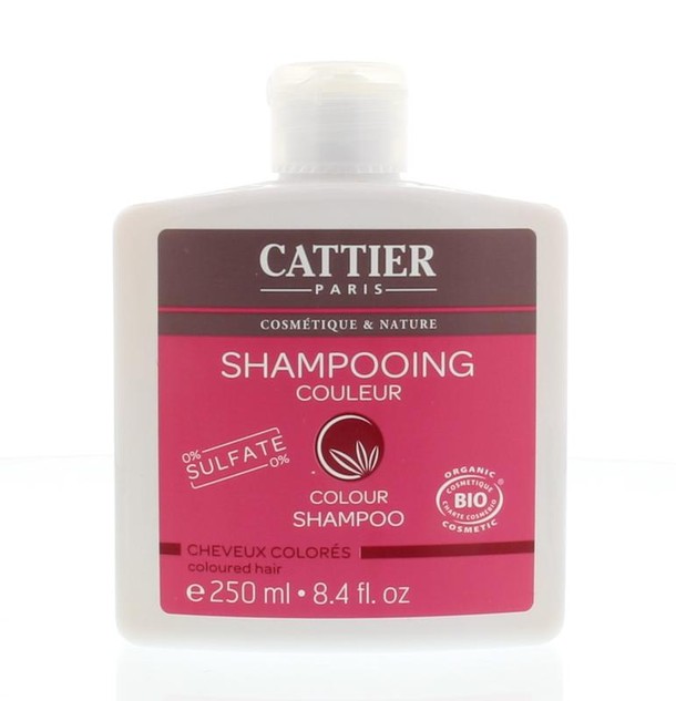 Cattier Shampoo gekleurd haar (250 Milliliter)