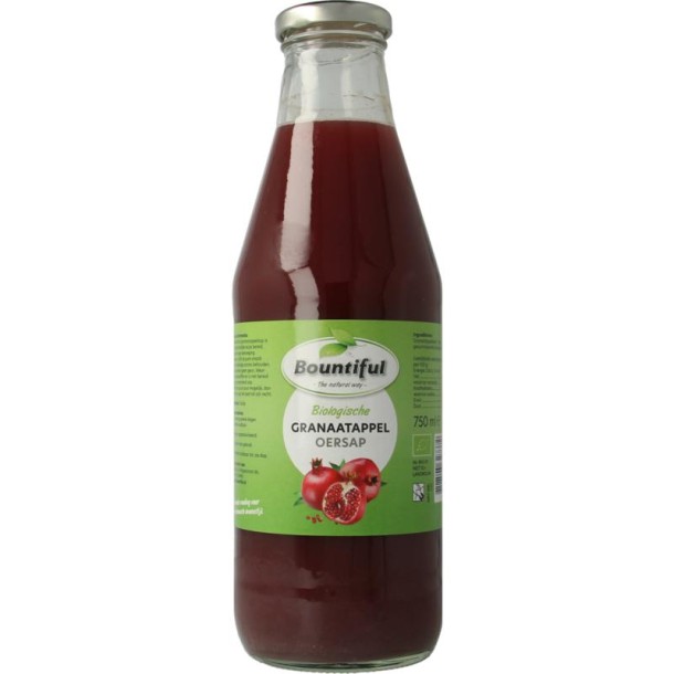 Bountiful Granaatappelsap bio (750 Milliliter)