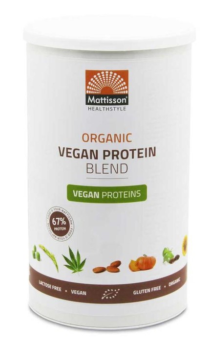 Mattisson Organic vegan protein blend 67% bio (400 Gram)
