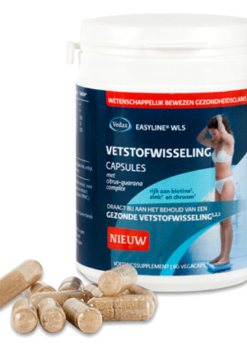 Easyline WLS Vetstofwisseling capsules (60 Vegetarische capsules)