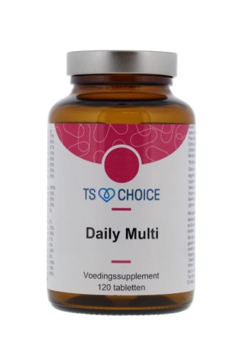 TS Choice Daily multi vitaminen mineralen complex (120 Tabletten)