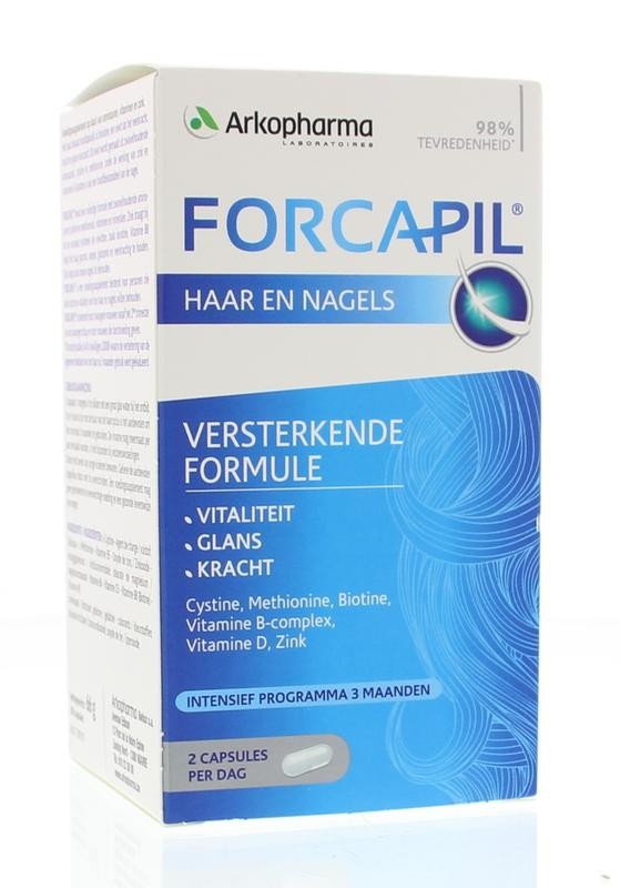 forcapil haar en nagels 180 capsules