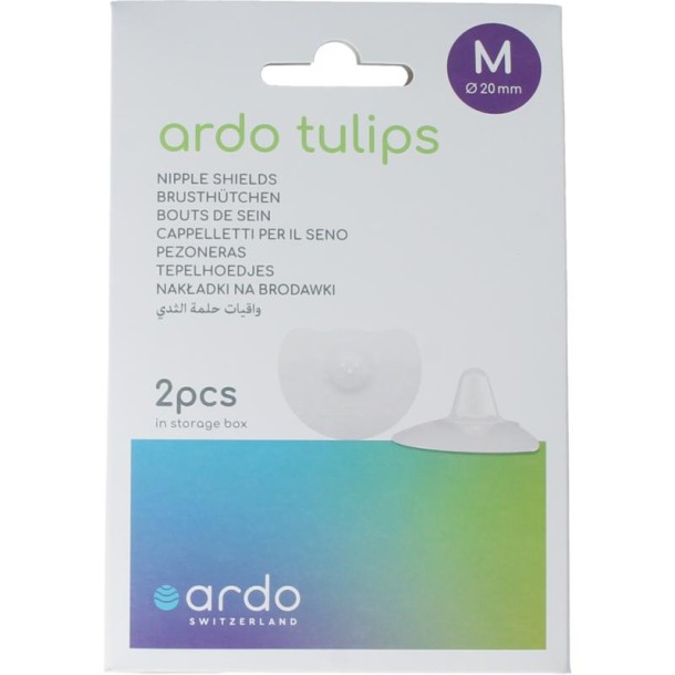 Tulips Tepelhoedje maat M 20mm (2 Stuks)