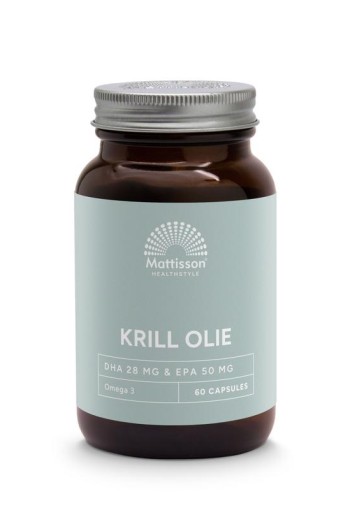 Mattisson Krill olie omega 3 500mg (60 Capsules)