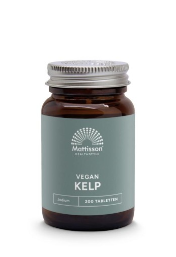Mattisson Kelp algenextract 150mcg jodium (200 Tabletten)