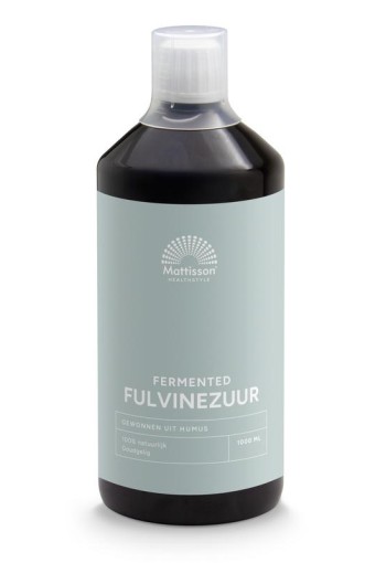 Mattisson Fermented fulvine zuur - fulvic acid (1000 Milliliter)