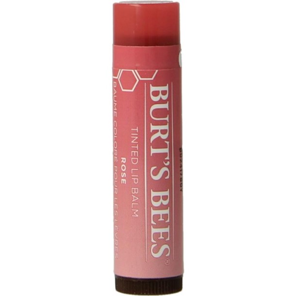 Burts Bees Getinte lippenbalsem rose (4,3 Gram)