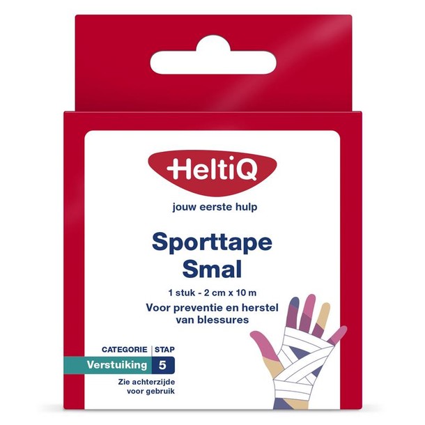 Heltiq Sporttape smal 2cm x 10m (1 Stuks)