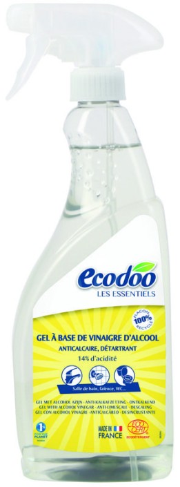 Ecodoo Gel azijn ontkalkend- anti-kalkafzetting bio (750 Milliliter)