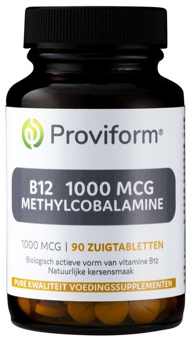 Proviform Vitamine B12 1000mcg methylcobalamine (90 Zuigtabletten)