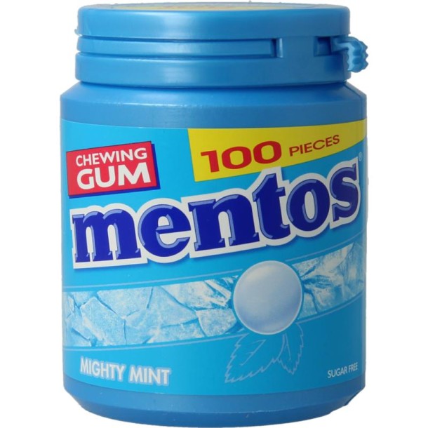 Mentos Gum XL mighty mint pot (150 Gram)
