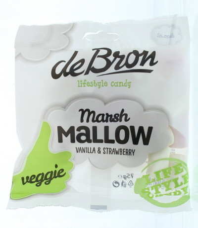 De Bron Mini marshmallow veggie (75 Gram)
