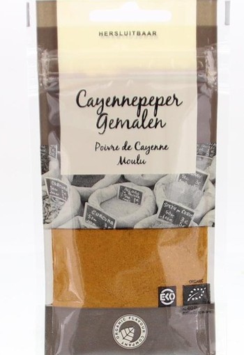 Org Flavour Comp Cayennepeper gemalen bio (25 Gram)