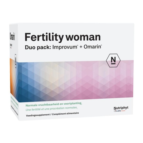 Nutriphyt Fertility woman duo 2 x 60 capsules (120 Capsules)