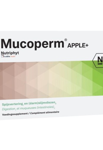 Nutriphyt Mucoperm apple+ (60 Zakjes)