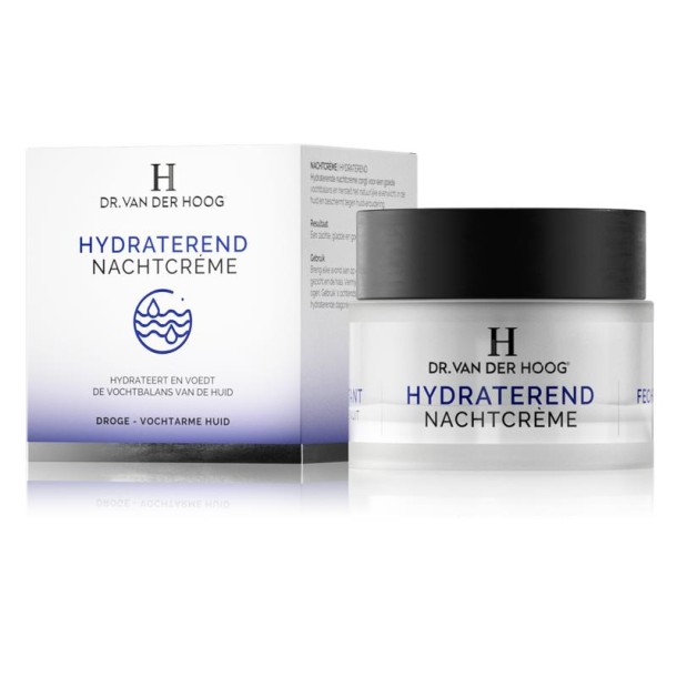 Dr vd Hoog Nachtcreme hydraterend (50 Milliliter)