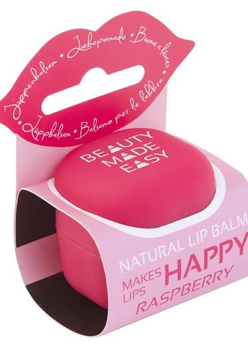 Beauty Made Easy Lipbalm raspberry (7 Gram)