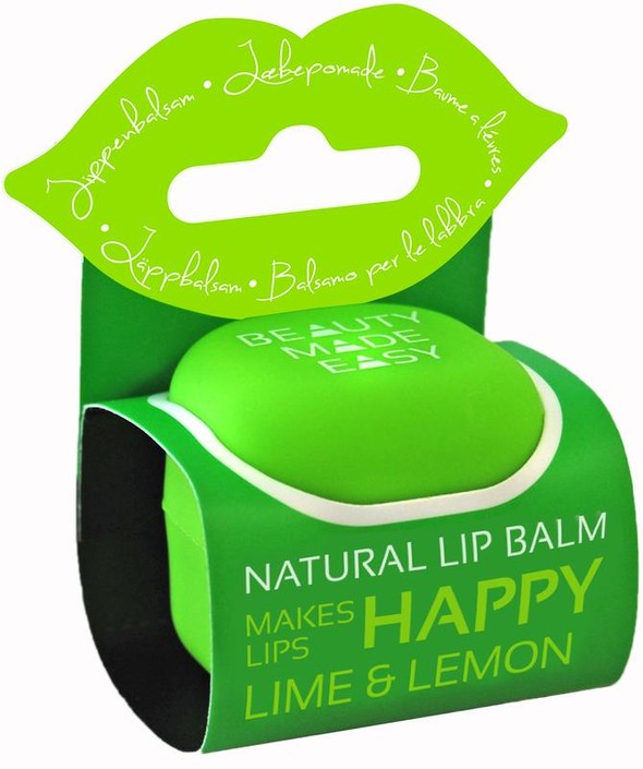 Beauty Made Easy Lipbalm lime & lemon (7 Gram)