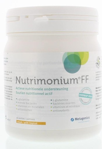 Metagenics Nutrimonium fodmap free tropical 56 porties (348 Gram)