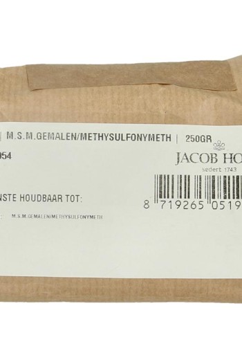 Jacob Hooy MSM gemalen methylsulfonylmethaan (250 Gram)
