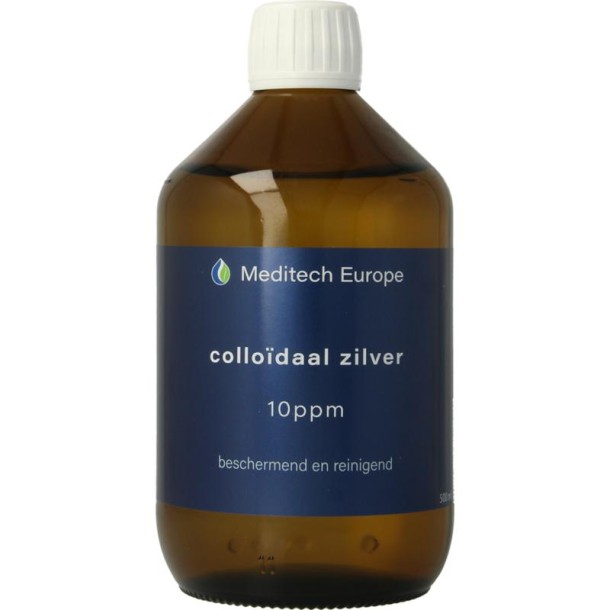 Meditech Colloidaal zilver water (500 Milliliter)