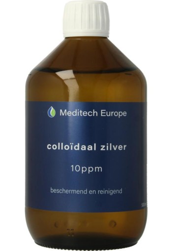 Meditech Colloidaal zilver water (500 Milliliter)