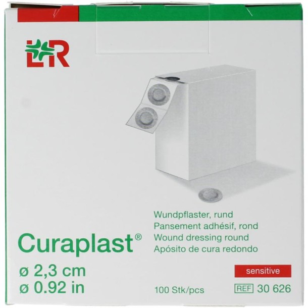 Curaplast Sensitive ronde pleister (100 Stuks)