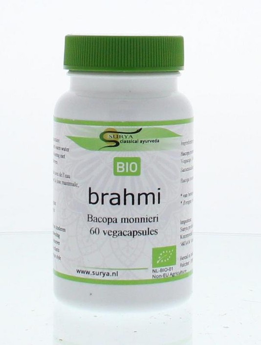 Surya Brahmi bio (60 Vegetarische capsules)