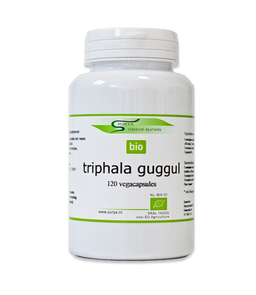 Surya Triphala guggul bio (120 Vegetarische capsules)