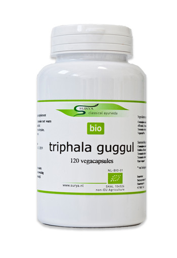 Surya Triphala guggul bio (120 Vegetarische capsules)