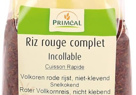 Primeal Rijst rood volkoren niet klevend bio (500 Gram)