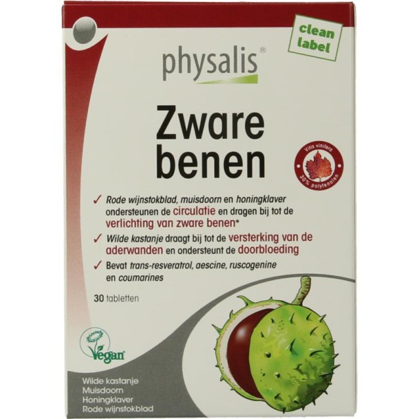 Physalis Zware benen (30 Tabletten)
