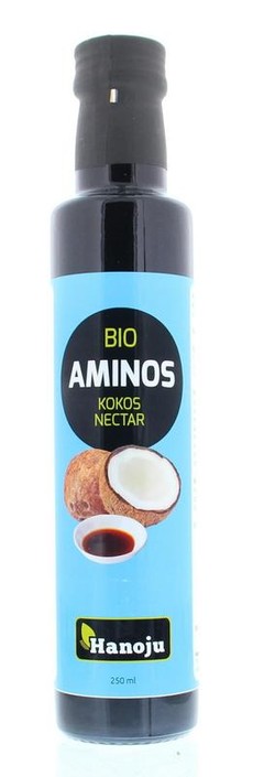 Hanoju Aminos kokosnoot nectar bio (250 Milliliter)