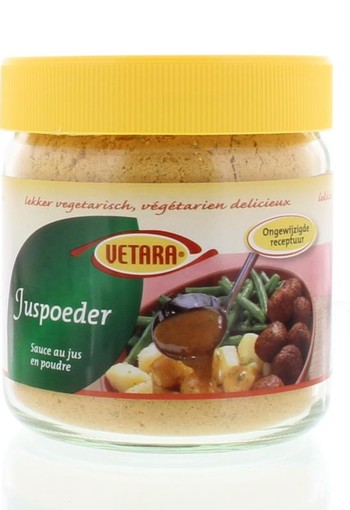 Vetara Juspoeder in glas eko (200 Gram)
