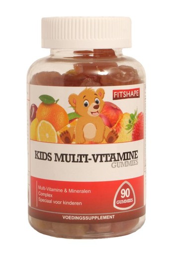 Fitshape Kids multi-vitamine (90 Gummies)