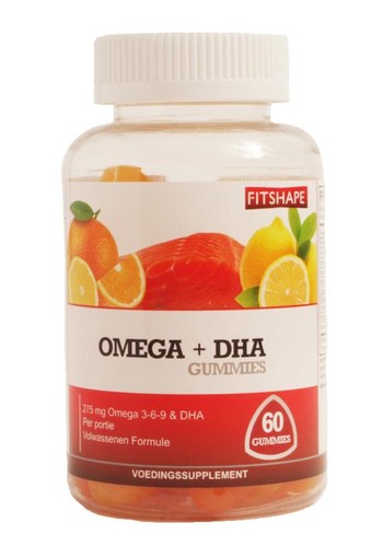 Fitshape Omega + DHA (60 Gummies)