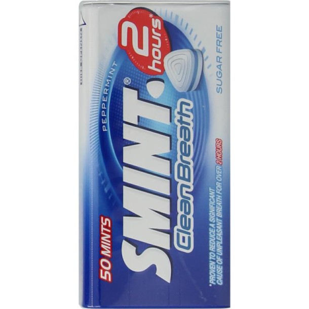 Smint Clean breath peppermint (50 Stuks)